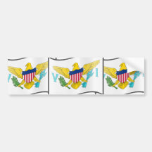 Nuvola Us Virgin Islands, United States Bumper Sticker
