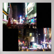 NYC at Night Print