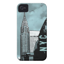 NYC Chrysler iPhone 4 Case-Mate ID Case