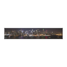 NYC Night Lights Canvas Prints