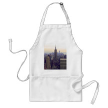 NYC skyline Empire State Building, WTC 4 Apron