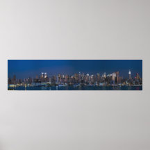 NYC Skyline Panorama Posters