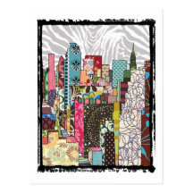 NYC Skyline Postcard