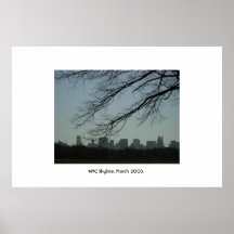 NYC Skyline Print