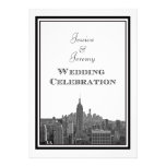 NYC Skyline Top of the Rock ESB #3 DIY Wedding invitations