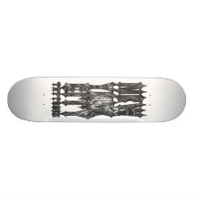 NYC tattoo urban Custom Skateboard