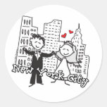 NYC Wedding Stickers