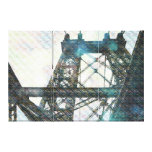 NYC Williamsburg Bridge patternized Canvas Prints