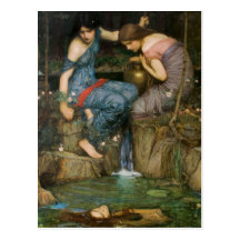 Nymphs Finding the Head of Orpheus Postcards