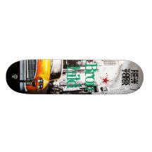 NYT,NEW YORK,BronhilD Custom Skate Board