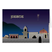 O Little Town Greeting Card