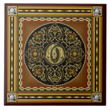 O Monogram Premium Best viewed large. see notes Tile