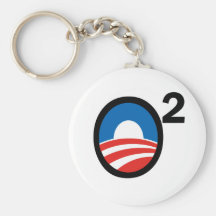 O Squared Obama's Second Term Key Chain