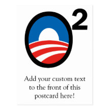O Squared Obama's Second Term Post Cards