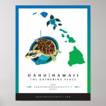 Oahu Island v10 Print