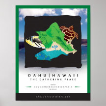 Oahu Island v36 Print