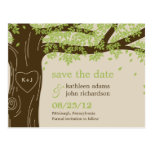 Oak Tree Save The Date Postcard