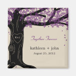 Oak Tree Wedding Magnet