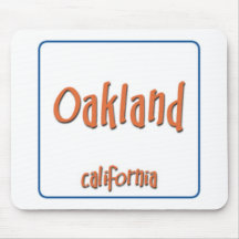 Oakland California BlueBox Mousepad