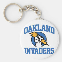 Oakland Invaders Keychain