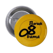 Obama 08 Button