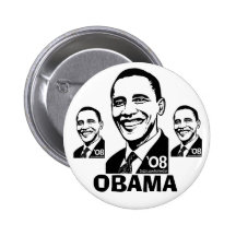 Obama '08  Button 