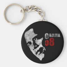 Obama 08 key chain