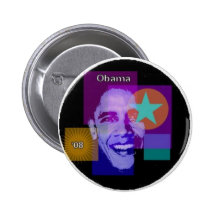 Obama '08 pin