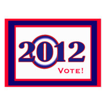 Obama 2012 Big O Calendar Wallet Card Business Card Templates