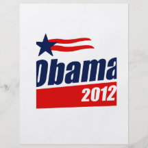 Obama 2012 full color flyer