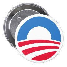 Obama 2012 Logo Button