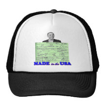Obama 2012 Made in USA Hat