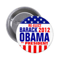 OBAMA 2012 buttons