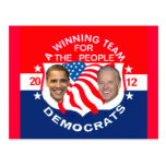 Obama 2012 Postcard