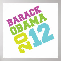 OBAMA 2012 SWAY NEON -.png Posters