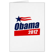 Obama 2012 T-shirt Greeting Cards