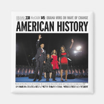 Obama: American History Magnet