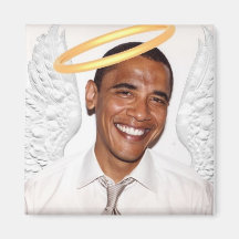 Obama Angel Fridge Magnets