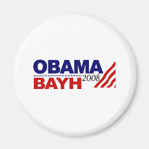 Obama Bayh 2008 Fridge Magnet