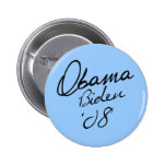 Obama Biden '08 Button