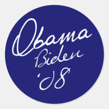 Obama Biden '08 Sticker