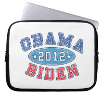Obama & Biden 2012 Collegiate Laptop Sleeve