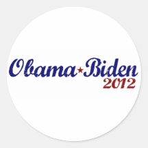 Obama Biden 2012 Sticker