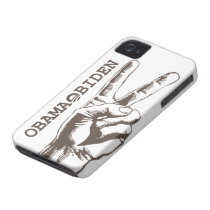 Obama Biden Peace 2012 iPhone 4 Case casemate cases