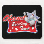 Obama Bowling Team Mousepad
