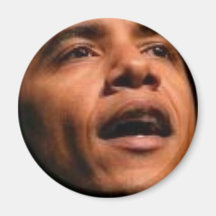 Obama,Button Fridge Magnet