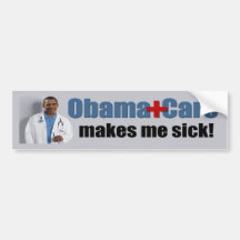 Obama Care Bumper Stickers