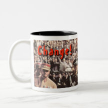 Obama Change Mug. 15oz.