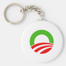 Obama Christmas Key Chain