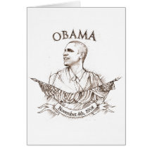 Obama Commemorative Greeting Card